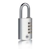 CILINDRIČNA OBEŠANKA YALE KOMBINACIJSKA 38MM 4 ŠTEV. OHIŠJE ALU