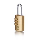 CILINDRIČNA OBEŠANKA YALE KOMBINACIJSKA 22MM 3 ŠTEVILKE MEDENINA