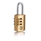 CILINDRIČNA OBEŠANKA YALE KOMBINACIJSKA 22MM 3 ŠTEVILKE MEDENINA