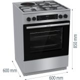 KOMBINIRANI ŠTEDILNIK GORENJE GK6C62XC