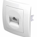 KOMUNIKACIJSKA VTIČNICA EKONOMIK TEL KS RJ11 6/4 BELA