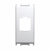 KOMUNIKACIJSKA VTIČNICA MODUL ADAPTER KS UNIVERZALNI BELA, 1M, BOK