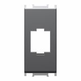 KOMUNIKACIJSKA VTIČNICA MODUL ADAPTER KS UNIVERZALNI ČRNA, 1M, BOK