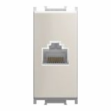 KOMUNIKACIJSKA VTIČNICA MODUL CAT5E KS RJ45 8/8 BEŽ, 1M, BOK