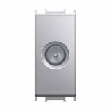 TV / AUDIO VTIČNICA MODYS KONČNA TV-R SREBRNA, 1M, BOK