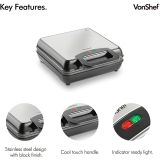 APARAT ZA VAFLJE VONSHEF 1100W
