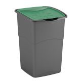 KONTEJNER - ZABOJNIK CURVER ZA SMETI 47L ČRN SET 3/1 S POKROVI V TREH BARVAH