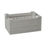 KONTEJNER - ZABOJNIK PVC 59X39X28 CM SVETLO SIV, ZLOŽLJIV