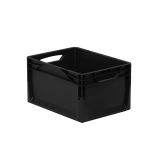 EUROBOX ZABOJNIK SURPLUS PVC 40X30X22 CM - ČRN