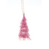 OKRASEK ZA JELKO GLOSSTYLE KONUS IZ PERJA T.ROZA 13 CM