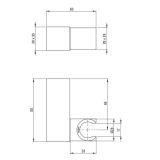 NOSILEC ZA TUŠ DEANTE SQUARE ANS N21U