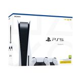 KONZOLA PS SONY PS5 C ŠASIJA + PS5 DUALSENSE BELA