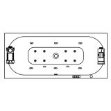 KOPALNA KAD KOTNA KOLPA SAN PANDORA 170X75/MO-2 V+Z+M