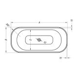 KOPALNA KAD SAMOSTOJEČA KOLPA SAN PANDORA 173 X 78