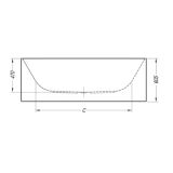 KOPALNA KAD SAMOSTOJEČA KOLPA SAN PANDORA 173 X 78