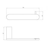 KOPALNIŠKA GALANTERIJA DEANTE DRŽALO ZA WC PAPIR ROUND ADR N211