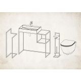 KOPALNIŠKA GALANTERIJA DEANTE STOJALO ZA WC PAPIR MOKKO ADM N242