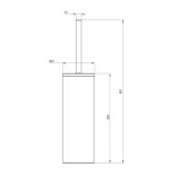 KOPALNIŠKA GALANTERIJA DEANTE WC ŠČETKA ROUND ADR 0712