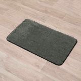 KOPALNIŠKA PREPROGA TENDANCE 45X75 CM MIKROFIBRA KHAKI S ČRNO OBROBO