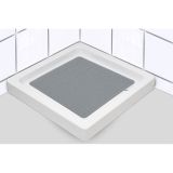 KOPALNIŠKA PREPROGA TENDANCE PODLOGA KAD 53X53 CM TEMNO SIVA GUMA