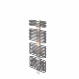KOPALNIŠKI RADIATOR TREND OVAL LINES 600 X 1374 PLATINUM