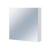 KLASIČNO OGLEDALO CERSANIT MONT 60 BELA Z OGLEDALOM