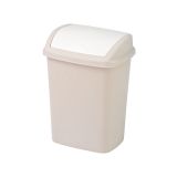 KOŠ ZA SMETI CURVER FLIP, BEŽ, 10 L, DOMINIK