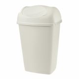KOŠ ZA SMETI TONTARELLI FLIP, KREM, 15 L, AURORA