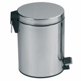 KOŠ ZA SMETI MSV S PEDALKO, 30 L, INOX