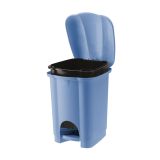 KOŠ ZA SMETI TONTARELLI S PEDALKO, 6 L, MODRA CAROLINA