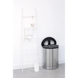 KOŠ ZA PERILO BRABANTIA SELECTOR 55 L, MATT STEEL ZA LOČEVANJE PERILA