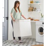 KOŠ ZA PERILO SONGMICS WHITE 3X50L