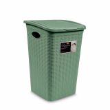 KOŠ ZA PERILO STEFANPLAST 50 L; 37X38X54.5 CM ELEGANCE ZELEN