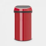 KOŠ ZA SMETI BRABANTIA NA DOTIK 60 L, RDEČ