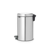 KOŠ ZA SMETI BRABANTIA NEWICON S PEDALKO 12 L, KOVINSKI