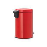 KOŠ ZA SMETI BRABANTIA NEWICON S PEDALKO 12 L, RDEČ