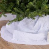 KOŠARA ALI PODLAGA DECORIS SNEŽNA Z ZVEZDICAMI FI 100 CM