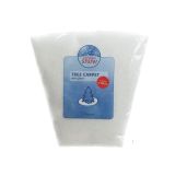 KOŠARA ALI PODLAGA ODEJA FI 100 CM BLEŠČEČA BELA ZA POD JELKO