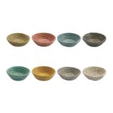 KOŠARICA 24X7 CM OKROGLA RATAN RAZLIČNE BARVE