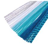 DROBNI ART.ZA USTVARJANJE RAYHER KOSMATE ŽIČKE, MIKS MODRA 0.9X30 CM, ZAVITEK 30 KOS