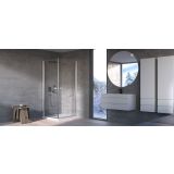 KOTNA KABINA ZA PRHANJE KOLPA SAN Q 90 SBR/1 ANDROMEDA SILVER PROF. PROZ. STEK.