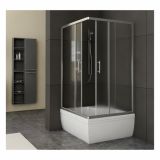 KOTNA KABINA ZA PRHANJE KOLPA SAN TKK 90 S/CH HORON Q LINE SILVER PR. ČINČILA H=160