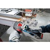 AKUMULAT. KOTNI BRUSILNIK BOSCH PROFESSIONAL GWX 18V-10 PSC, 125 MM SOLO ORODJE V L-BOXX-U