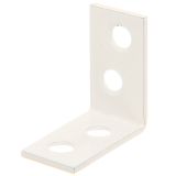 KOTNIK ALBERTS 60X60X16 MM BELE BARVE ZA STOLE