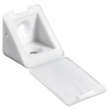 KOTNIK ZA POHIŠTVO HETTICH DIY 22X24X22 MM PVC, BEL, V ZAVOJU JE 4 KOS