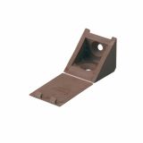 KOTNIK ZA POHIŠTVO HETTICH DIY 22X24X22 MM PVC, RJAV, V ZAVOJU JE 4 KOS