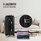 KOVČEK CARBON SERIES,60L,ČR