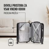 KOVČEK CARBON SERIES,60L,ČR
