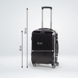 KOVČEK CARBON SERIES,60L,ČR