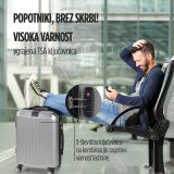 KOVČEK CARBON SERIES,60L,SIVA